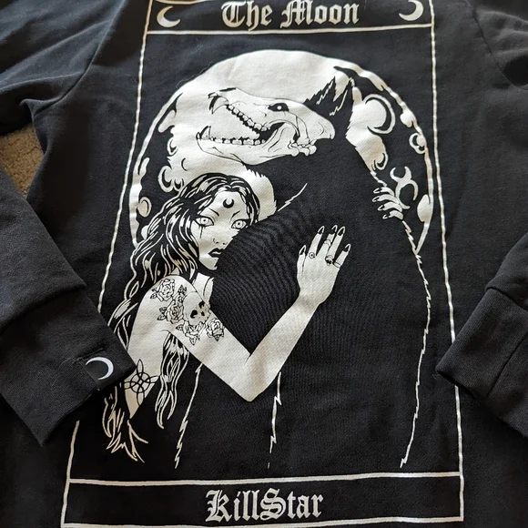 Killstar Wolf Moon Pullover Sweater 💫 HOST PICK - Picture 7 of 8